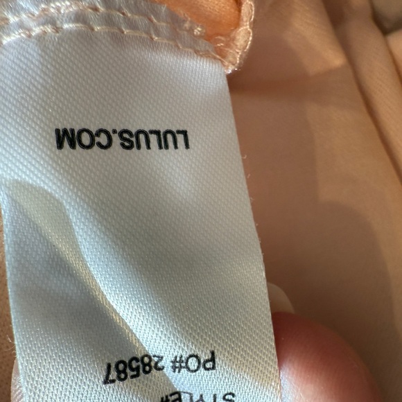 Lulu's Blush Ruffle Maxi Dress - Picture 9 of 13